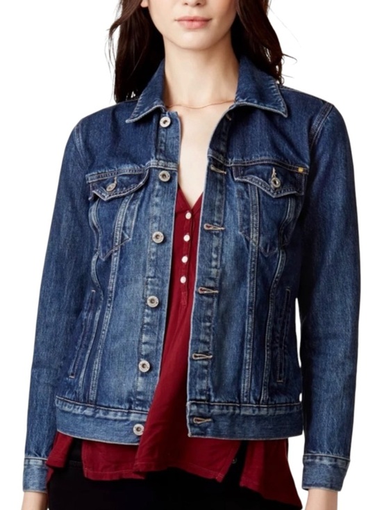 Lucky Brand Jackets & Blazers - Lucky Brand Denim Trucker Jacket XS Vintage Wash Jean Jacket Classic Fitted